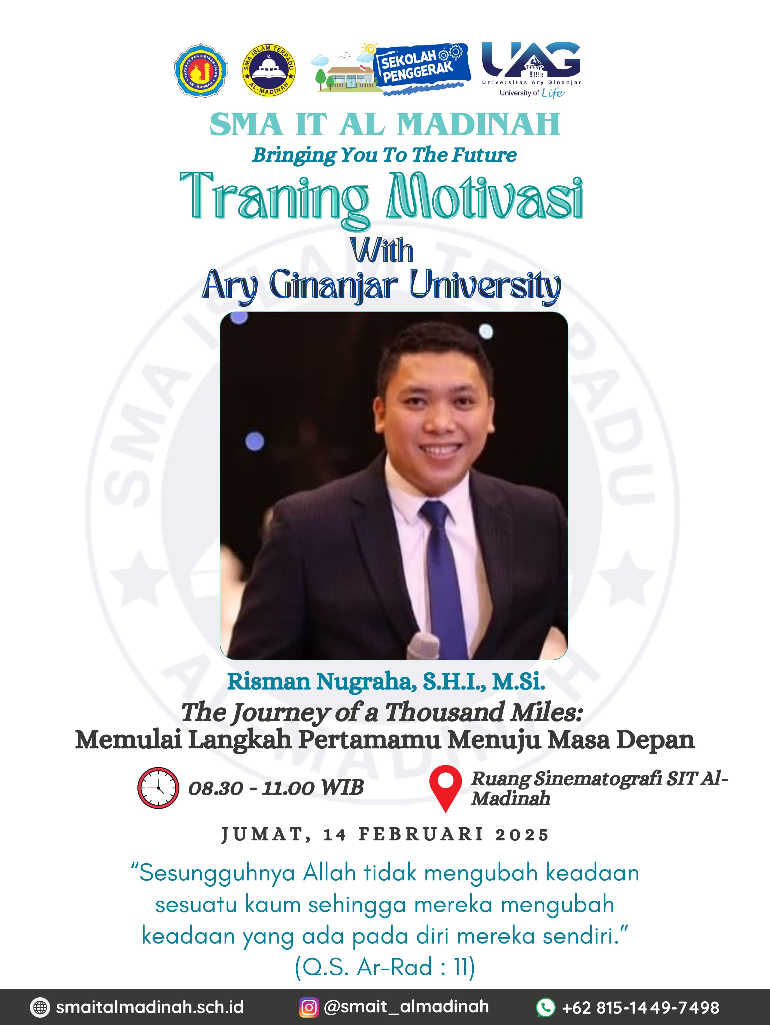 Training Motivasi untuk Siswa Kelas XII SMAIT ALMADINAH