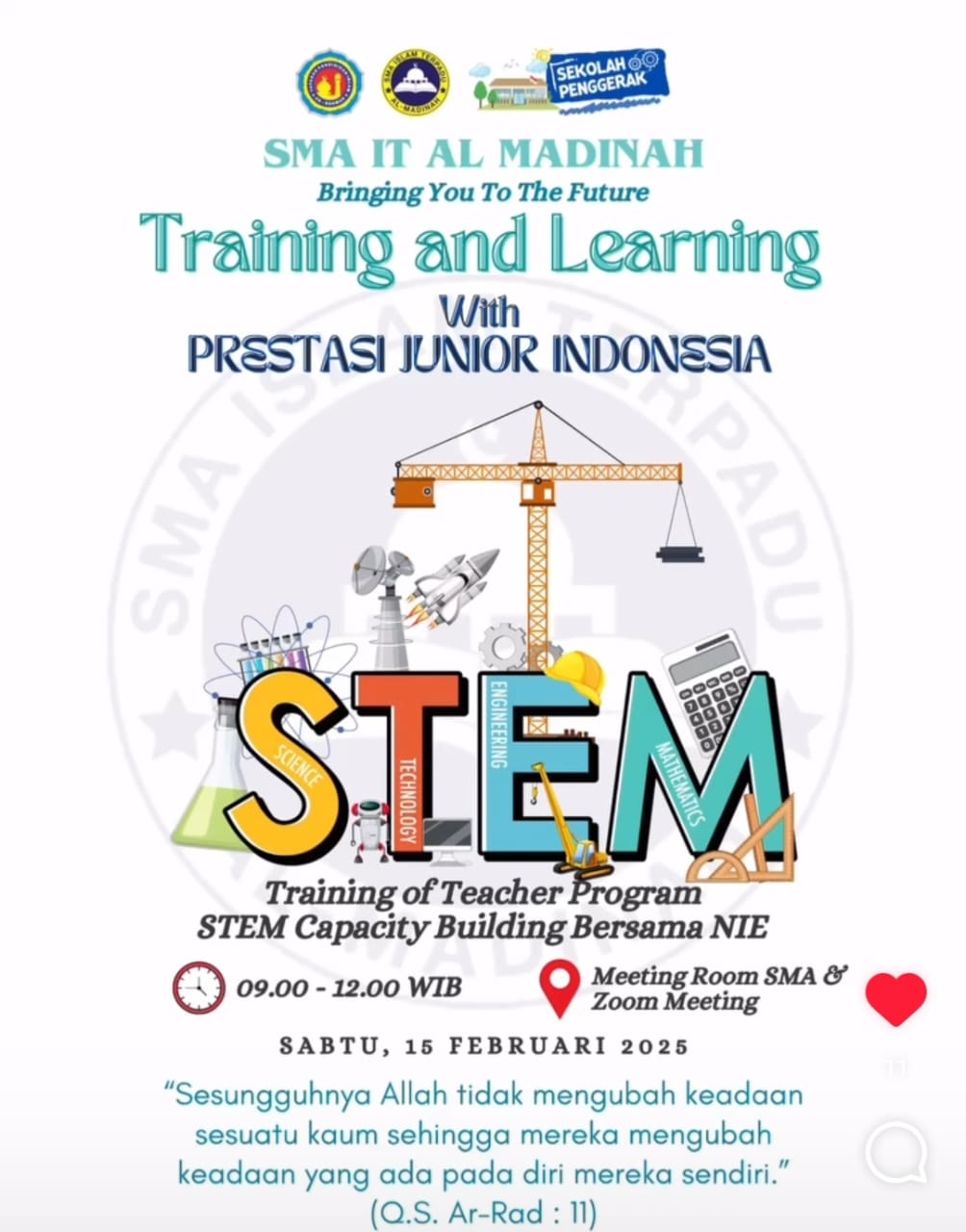 Training  and Learning STEM