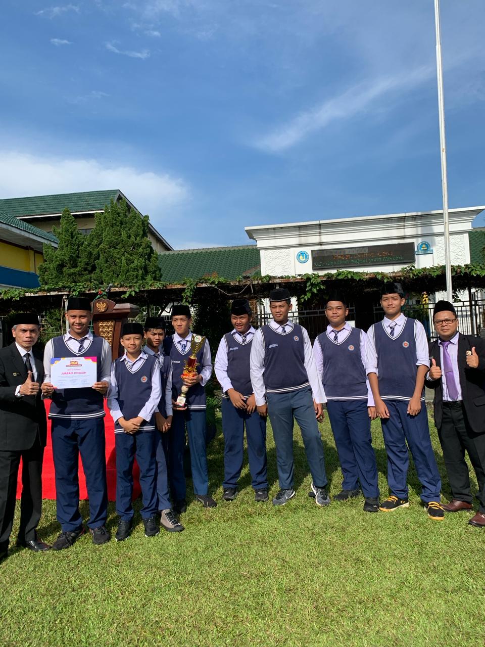 Juara 2 Basket Putra Tingkat SMP/MTS