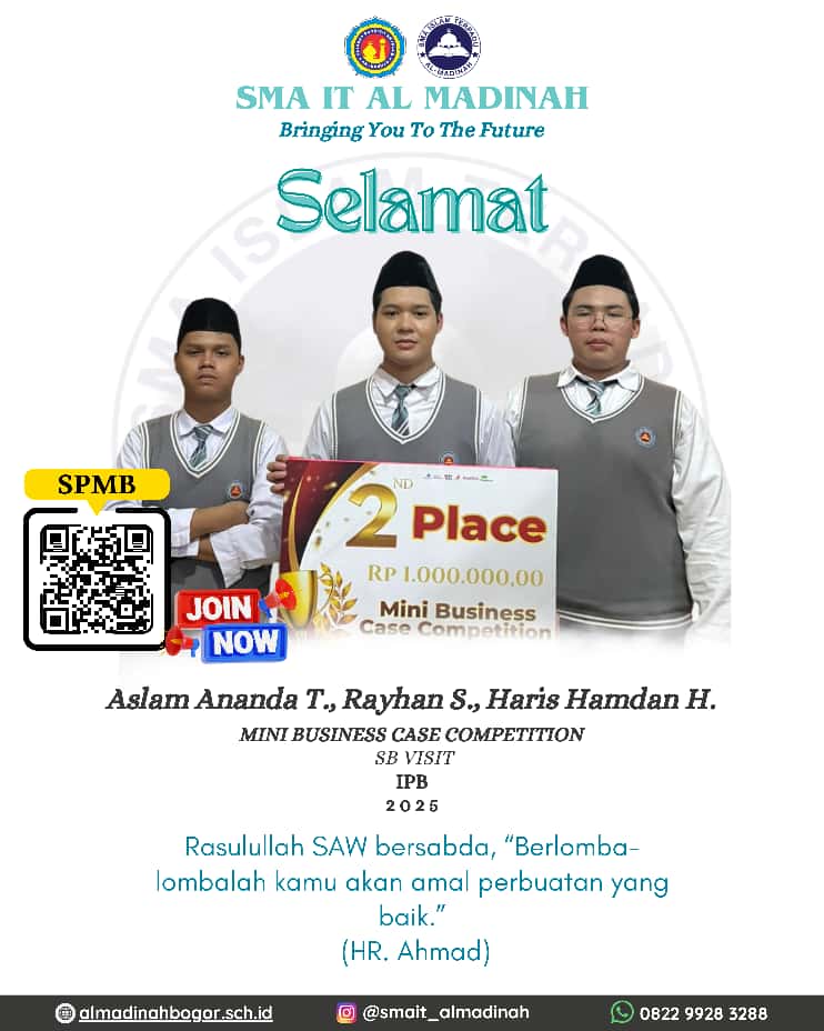 Juara 2 Mini Business Case Competition SB Visit IPB 2025