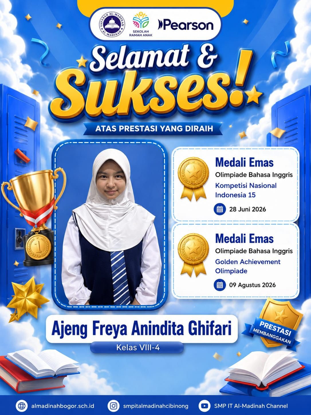 Medali Emas Olimpiade Bahasa Inggris